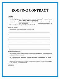 Image result for Blank Roofing Proposal