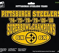 Image result for Pittsburgh Steelers Decals Stickers