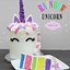 Image result for 1st Birthday Unicorn Cake with Rainbow