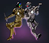 Image result for Rock Monster and Robot Girl