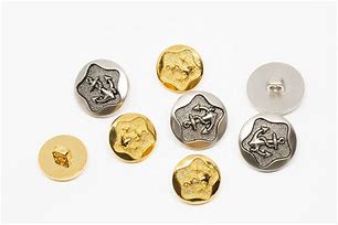 Image result for 9Mm Silver Shank Buttons