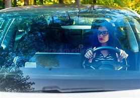 Image result for Girl Driving Luxury Car