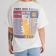 Image result for 2004 NBA Finals T-Shirt