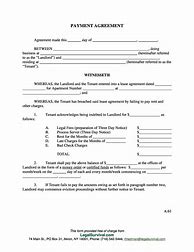 Image result for Contract of Payment Agreement Sample