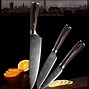 Image result for Japanese Folded Steel Kitchen Knives