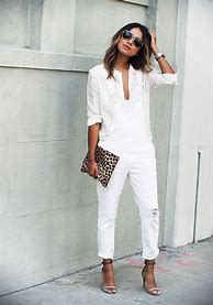 Image result for Outfits with White Pants