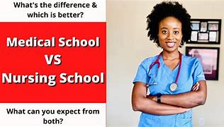 Image result for Nursing School vs Med-School