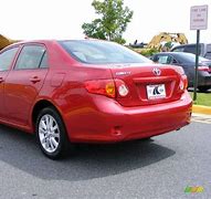 Image result for 2009 Toyota Corolla Le Red
