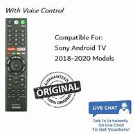 Image result for Sony Android TV 7.5 Inch Remote