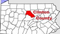 Image result for Clinton County PA Municipality Map