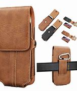 Image result for Leather iPhone 12 Carrying Case