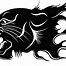 Image result for Panther Tattoo Stencil