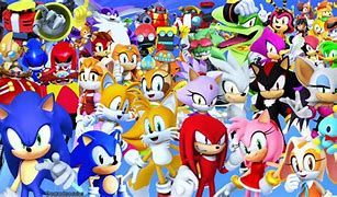 Image result for All of Sonic Characters