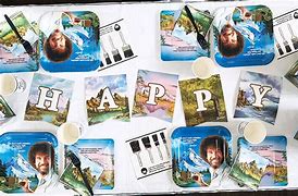 Image result for Bob Ross Painting Party