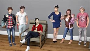 Image result for Sims 4 Deco People CC