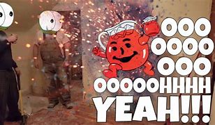 Image result for Kool-Aid Man Wall