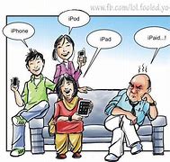 Image result for iPhone Joke Cartoon