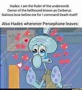 Image result for Persephone Memes