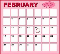 Image result for February 1000 Calendar