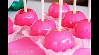 Image result for Neon Pink Candy Apples