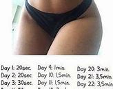 Image result for 28 Day Plank Challenge Printable