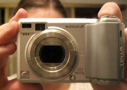 Image result for Timer On a FinePix E550 Camera