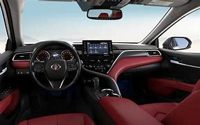 Image result for Red Toyota Camry with Black Interior Le