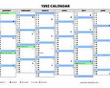 Image result for 1992 calendars