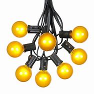 Image result for Yellow String Lights