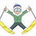 Image result for Skiing Clip Art Transparent