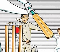 Image result for Cricket Bat Comic Book Art