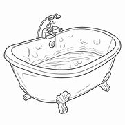 Image result for Bathtub Drawing