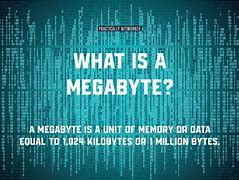 Image result for MegaByte Chart