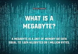 Image result for 3 MegaByte