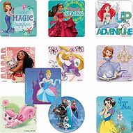 Image result for SmileMakers Disney Princess Stickers