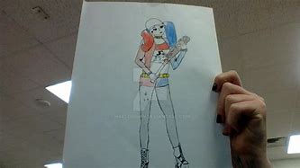Image result for Harley Quinn and Bat Wing
