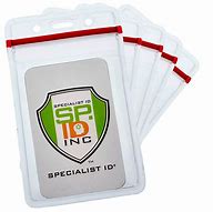 Image result for Plastic Badge Holders