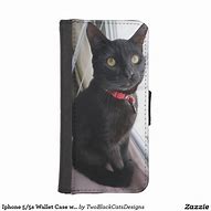 Image result for Black Cat iPhone 8 Plus Wallet Case