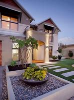 Image result for Contemporary Front Yard Landscaping Ideas