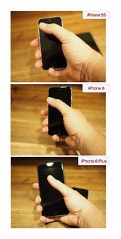 Image result for iPhone 6 vs 6 Plus Size