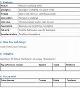 Image result for Technical Requirements Template