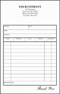 Image result for Blank Invoice Receipt Templates