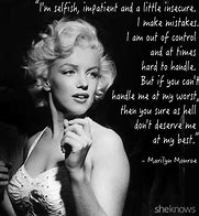 Image result for Marilyn Monroe Quotes About Beauty