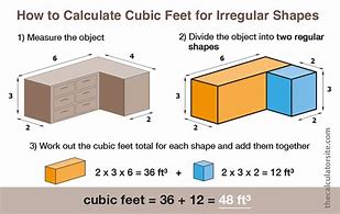 Image result for 500 Cubic Feet Dimensions