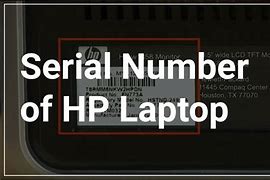 Image result for Serial Number On Laptop