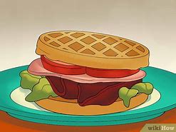 Image result for Eating Waffles at the Table Front View