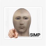 Image result for Simp Card Meme Template