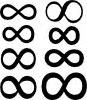 Image result for Infinity Shape Vector