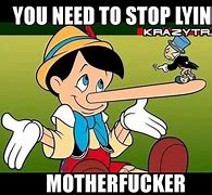 Image result for Pinocchio Meme Disney