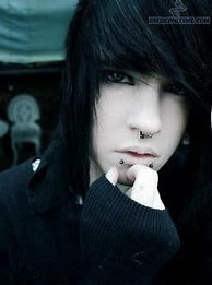 Image result for Cute Emo Guys with Snake Bites